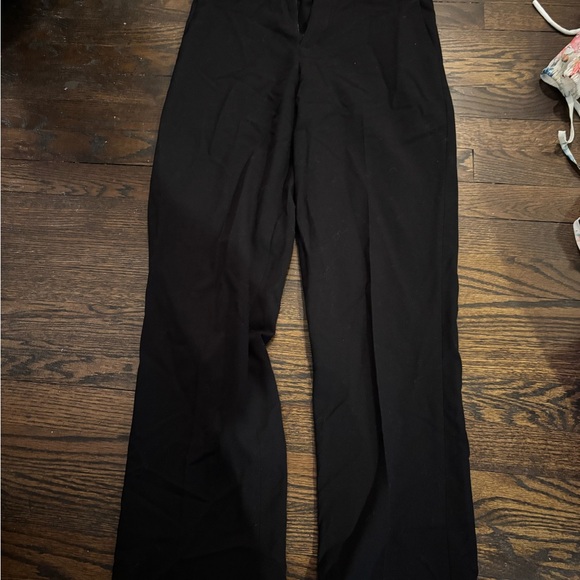 Calvin Klein Black Wide Leg Pants - Picture 1 of 4